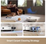 dreame L40s Ultra CE Robot Vacuum and Mop - 13,000Pa Vormax Suction with Auto-Empty PowerDock & TriCut Brush - RLD52SE - Image 6