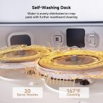 MOVA P50 Pro Ultra Robot Vacuum and Mop - 19000Pa Suction with 167°F Hot Water Mop Self-Washing & Auto-Empty Dock - RLM83HE - Image 7