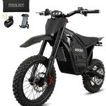 ABKDO EDB002 Electric Dirt Bike - 4000W Peak Motor with 48V 23Ah Battery & 45 MPH - EDB002