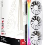 XFX Mercury AMD Radeon RX 9070 XT OC Gaming White Edition Graphics Card - 16GB GDDR6 with RGB & 3100 MHz Boost - RX-97TRGBBW9