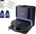 Bissell FlexClean FurForce Robot Vacuum & Mop - 2X Suction with NeverTangle Brush Roll & Self-Empty Base - 4072L (Black)