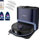 Bissell FlexClean FurForce Robot Vacuum & Mop - 2X Suction with NeverTangle Brush Roll & Self-Empty Base - 4072L (Black)