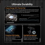 ASUS TUF Gaming GeForce RTX 5070 OC Edition Graphics Card - 12GB GDDR7 with Military-Grade Components & Axial-Tech Fans - TUF-RTX5070-O12G-GAMING - Image 3