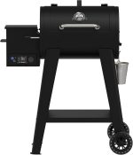 Pit Boss 500 FB2 Series Wood Pellet Grill & Smoker - 518 Sq In with Flame Broiler & LCD Digital Controller - 11086