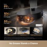 Dreame X60 Max Ultra Complete Robot Vacuum and Mop - 35,000Pa Suction with 3.13" Ultra-Thin Design & 10-in-1 Dock - RLX87DE - Image 7