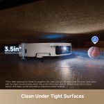 Dreame X50 Ultra Robot Vacuum and Mop - 20,000Pa Vormax Suction with 2.36in ProLeap System & VersaLift Navigation - RLX85CE (White) - Image 3