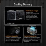 ASUS TUF Gaming GeForce RTX 5070 OC Edition Graphics Card - 12GB GDDR7 with Military-Grade Components & Axial-Tech Fans - TUF-RTX5070-O12G-GAMING - Image 4