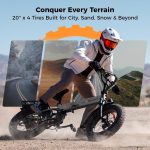Jasion X-Hunter Folding Electric Bike - 1400W Peak Motor with 48V 13Ah Battery & 70 Mile Range - X-Hunter - Image 5