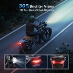 DEEPOWER TT Electric Bike - 2000W Peak Motor with 48V 20Ah Battery & 70-160 Mile Range - TT - Image 6