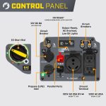 Champion 4000W Dual Fuel RV Ready Portable Inverter Generator - CO Shield & Ultra-Quiet 64 dBA - 201050 - Image 3