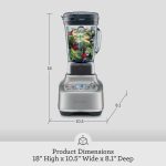 Breville Super Q Blender - 1800W with 12 Speeds, 5 Programs & Noise Suppression - BBL920BSS1BUS1 - Image 6