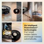 Shark PowerDetect ThermaCharged NeverTouch Pro Robot Vacuum & Mop - Heated Mop Cleaning Base with 185°F Wash & 175°F Dry - RV2920XE (Black) - Image 3