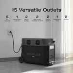 EF ECOFLOW DELTA Pro Smart Extra Battery - 3,600Wh LiFePO4 Expansion Battery for DELTA Pro - EFD500 - Image 8