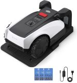 ECOVACS GOAT O1000 RTK CARE Robot Lawn Mower - RTK Navigation with Extra Blades for 1/4 Acre - O1000 RTK CARE