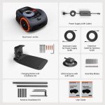 NAVIMOW Robot Lawn Mower - Wire-Free RTK+Vision Mower with AI Mapping & App Control for 1/4 & 1/8 Acre - Image 7