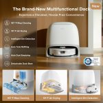 roborock Qrevo Curv 2 Flow Robot Vacuum and Mop - 20,000 Pa with SpiraFlow Self-Cleaning Roller Mop & AI Obstacle Avoidance - Qrevo Curv 2 Flow - Image 7