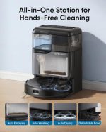 eufy Omni C20 Robot Vacuum and Mop Combo - 7,000 Pa Suction with All-in-One Station & Pro-Detangle Comb - T2280 - Image 2