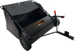 Brinly 42" Tow-Behind Lawn Sweeper with 20 cu ft Capacity & High-Velocity Brushes - LS2-42BH-GA