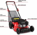 PowerSmart 21" Gas Self-Propelled Lawn Mower with 170cc Engine & 3-in-1 Cutting - V8721S1-2 - Image 8