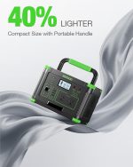 GRECELL T-1000 Portable Power Station - 999Wh Solar Generator with 1000W Output & 10-Port Charging - T-1000 - Image 2