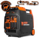 WEN DF480iX Dual Fuel Inverter Generator - 4,800W Gas/4,320W Propane with Electric Start & CO Watchdog - DF480iX - Image 2