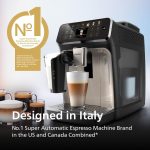 Philips 4400 Series Fully Automatic Espresso Machine with LatteGo Milk System - Image 7