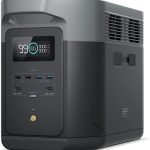 EF ECOFLOW DELTA 2 Max Smart Extra Battery - 2,048Wh LiFePO4 Expansion Battery with 3000+ Cycles - EFD350