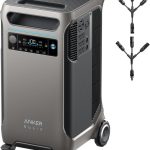 Anker SOLIX F3800 Portable Power Station - 3,840Wh Expandable to 53.8kWh with 6,000W AC Output - A1790