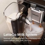 Philips 4400 Series Fully Automatic Espresso Machine with LatteGo Milk System - Image 4