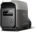 EF ECOFLOW DELTA 3 Ultra Portable Power Station - 3,072Wh LiFePO4 with 3,600W AC Output & X-Quiet 3.0 - EF-DL-H01-3U