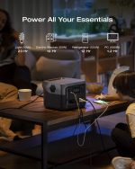 EF ECOFLOW RIVER 2 Pro Solar Generator Bundle - 768Wh LiFePO4 Power Station with 160W Portable Solar Panel - EFR620 - Image 3