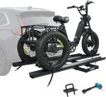 Young Electric Hitch Mount Trike Rack - 200 lb Capacity with 3 Ramps & 2" Receiver - 10104209