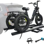 Young Electric Hitch Mount Trike Rack - 200 lb Capacity with 3 Ramps & 2" Receiver - 10104209