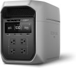 EF ECOFLOW DELTA 3 Max Plus Portable Power Station - 2,048Wh LiFePO4 with 3000W Output & 3800W X-Boost - EF-DL3-MP
