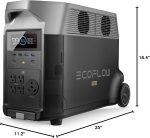 EF ECOFLOW DELTA Pro Smart Extra Battery - 3,600Wh LiFePO4 Expansion Battery for DELTA Pro - EFD500 - Image 10