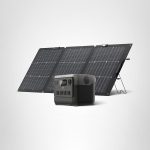 EF ECOFLOW RIVER 2 Pro Solar Generator Bundle - 768Wh LiFePO4 Power Station with 160W Portable Solar Panel - EFR620