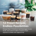Philips 4400 Series Fully Automatic Espresso Machine with LatteGo Milk System - Image 2