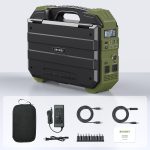 BROWEY S1600 Portable Power Station - 1024Wh LiFePO4 with 1600W Output & Built-in 40W Solar Panel - DS-S1600 - Image 8