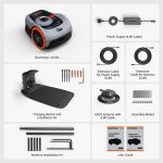 NAVIMOW Robot Lawn Mower - Wire-Free RTK+Vision Mower with AI Mapping & App Control for 1/8 & 1/4 Acre - Image 7