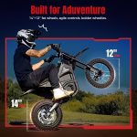 Yozma IN10 Electric Dirt Bike - 2600W Peak Motor with 48V 23.4Ah Battery & 40 MPH - IN10 - Image 6