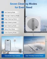 ECOVACS WINBOT W2S OMNI Window Cleaning Robot - 8000Pa Suction with TruEdge Scrubbing & 6-in-1 Station - WINBOT W2S OMNI - Image 9