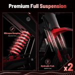 Yozma IN10 Electric Dirt Bike - 2600W Peak Motor with 48V 23Ah Battery & 40 MPH Top Speed - IN10 - Image 6