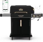 Ninja FlexFlame ProConnect Grill & Smoker - 5-in-1 Smart Cooking System with App Control & 600°F Precision - PG305