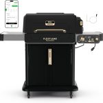 Ninja FlexFlame ProConnect Grill & Smoker - 5-in-1 Smart Cooking System with App Control & 600°F Precision - PG305