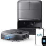 eufy C28 Robot Vacuum and Mop Combo - 15,000 Pa with HydroJet Roller Mop & 75-Day Hands-Free Cleaning - T211A110