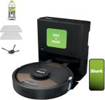 Shark Matrix Plus 2-in-1 Robot Vacuum & Mop - Sonic Mopping with HEPA 60-Day Self-Empty Base & CleanEdge - AV2613WA