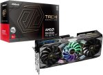 ASRock Radeon RX 9070 XT Taichi 16GB OC Graphics Card - RDNA 4, 3100MHz Boost, 16GB GDDR6, Taichi 3X Cooling, Dual BIOS - RX9070XT TC 16GO