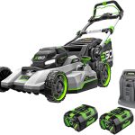 EGO Power+ 21" Cordless Electric Lawn Mower - Self-Propelled with Select Cut Multi-Blade System, (2) 6.0Ah Batteries & Charger