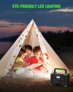 GRECELL T-1000 Portable Power Station - 999Wh Solar Generator with 1000W Output & 10-Port Charging - T-1000 - Image 8