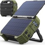 BROWEY S1600 Portable Power Station - 1024Wh LiFePO4 with 1600W Output & Built-in 40W Solar Panel - DS-S1600